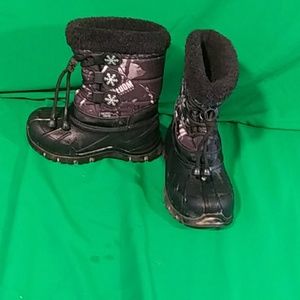 Nord trail thinsulate winter snow boots sz 11 boys
